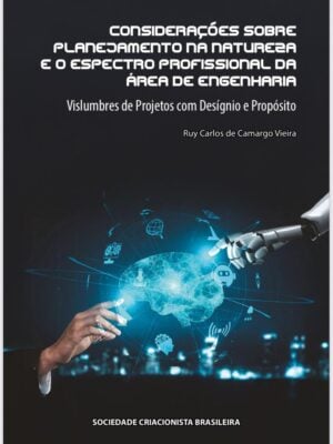 Capa do libro Considerações Sobre Planejamento na Natureza e o Espectro Profissional da Área da Engenharia
